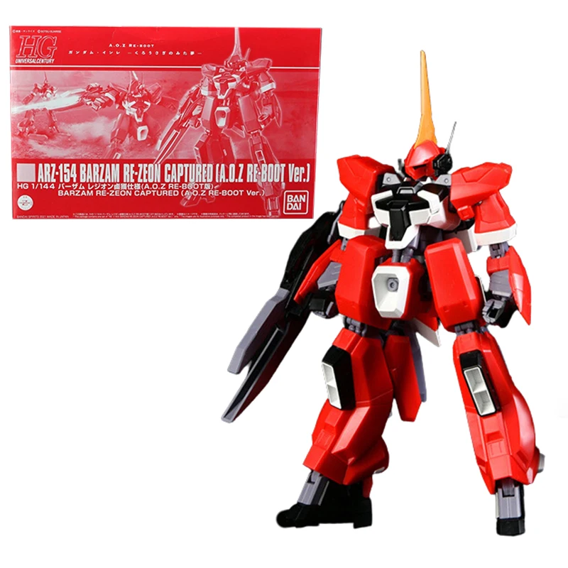 機動戦士ガンダム　BANDAI BARZAM RMS-154　フィギュア HG 1/144 RMS-154 Barzam Model kit BANDAI JAPAN | eBay