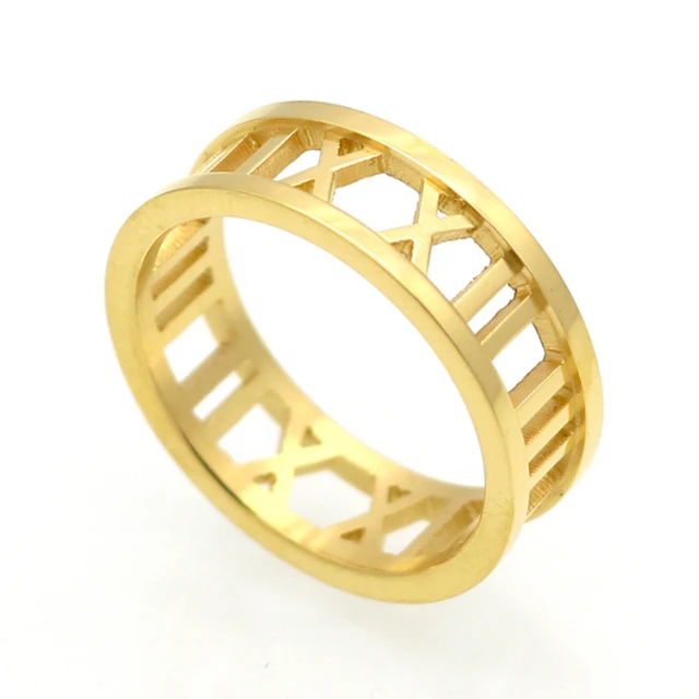 Handmade Eternity Promise Gold Crystal Ring AAA CZ Zirconia Engagement Wedding Band Rings for Women Men Finger Party Jewelry O