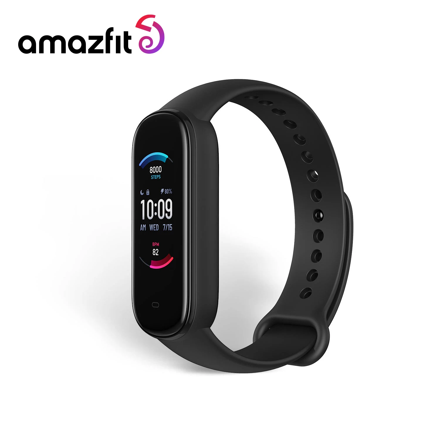 Оригинальный Смарт-браслет Amazfit Band 5 Водонепроницаемый Bluetooth 0 цветной дисплей