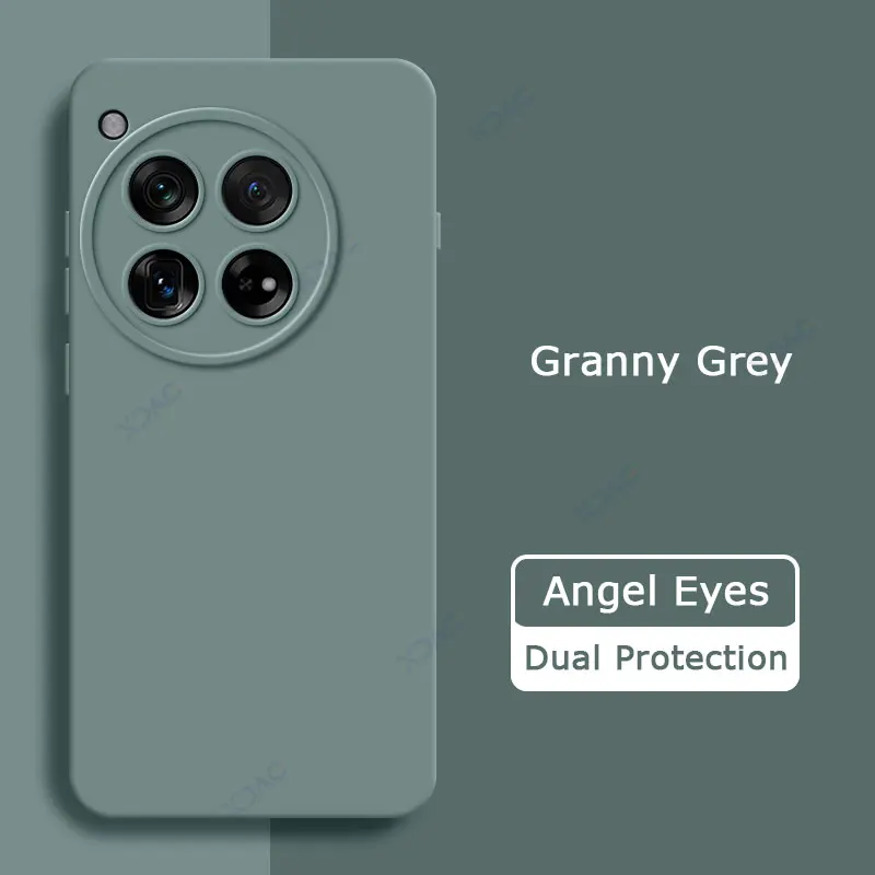 Luxury Angel Eyes Square Liquid Silicone Case Cover - Soft 360 Shockproof Mobile Phone Shell