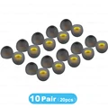 Grey Yellow  10 pair