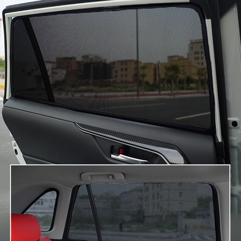 For CITROEN C5 Sedan 2007-2020 Car Sunshade Shield Front Windshield Mesh  Frame Blind Curtain Rear Side Window Sun Shade