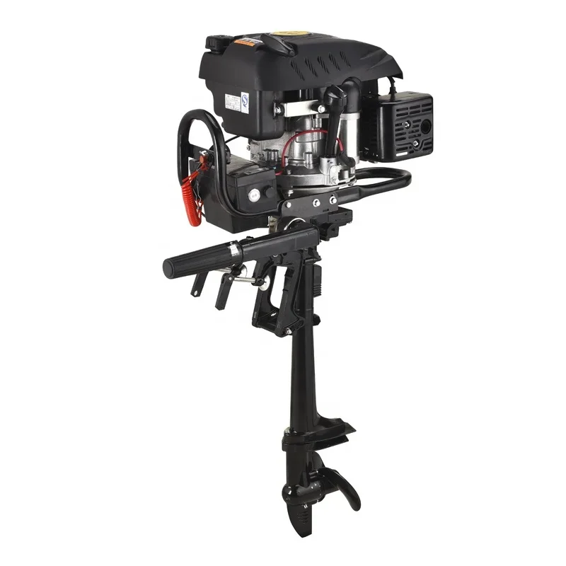 Moteur hors-bord RATO 4 temps 5HP 173cc avec démarrage électrique