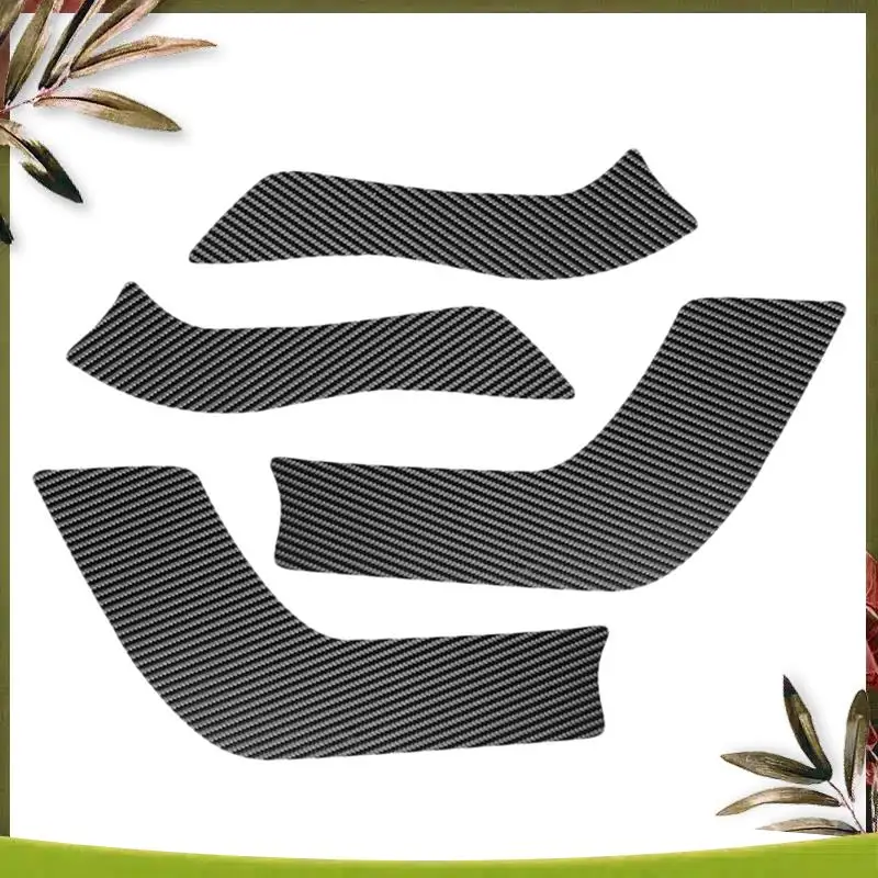 AB98-4Pcs 자동차 도어 안티 킥 매트 안티 스크래치 도어 매트 Toyota Raize 2020 용 자동차 도어 안티 킥 보호 커버