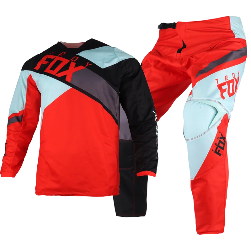 

Free shipping Scooter Riding Mountain Bicycle Racing Suit Motocross Motorbike MX ATV Dirt Bike Offroad Street Moto Men's Kits