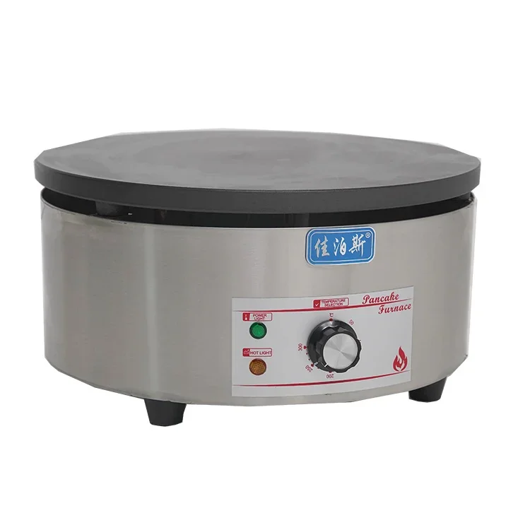 Non-stick Pancake Machine Single Plate Gas Crepe Maker 5