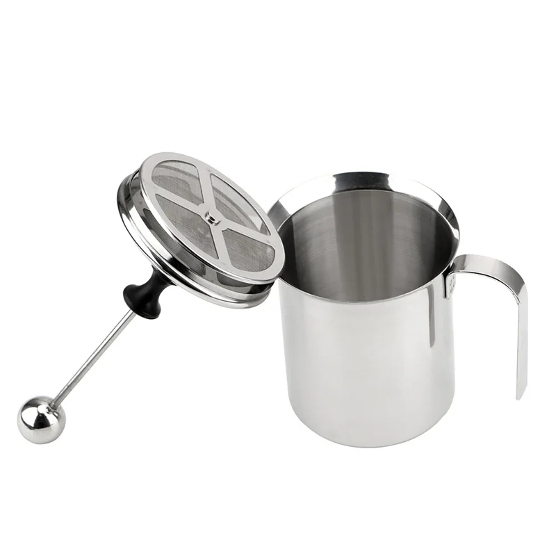 Milk Frothers Stainless Foam Machine Cream Milkshake Coffee Cappuccino Beater For Kitchen Whisk Tool Food Mixer 6