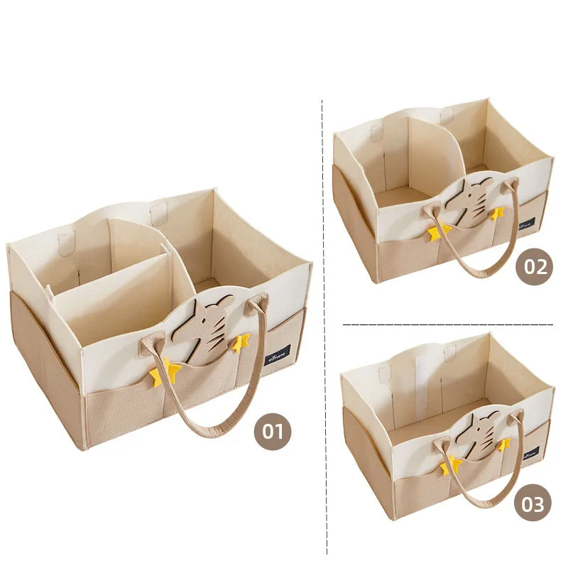 Felt Diaper Organizer 3