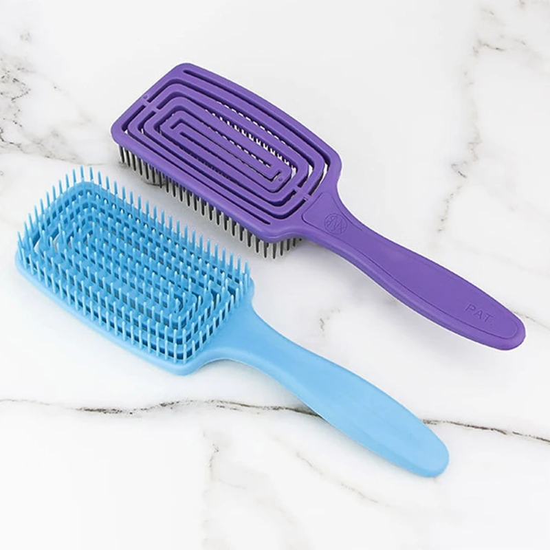 

Профессиональная вентилируемая щетка для волос, расческа, антистатический массаж головы, влажные и сухие расчески для волос, для