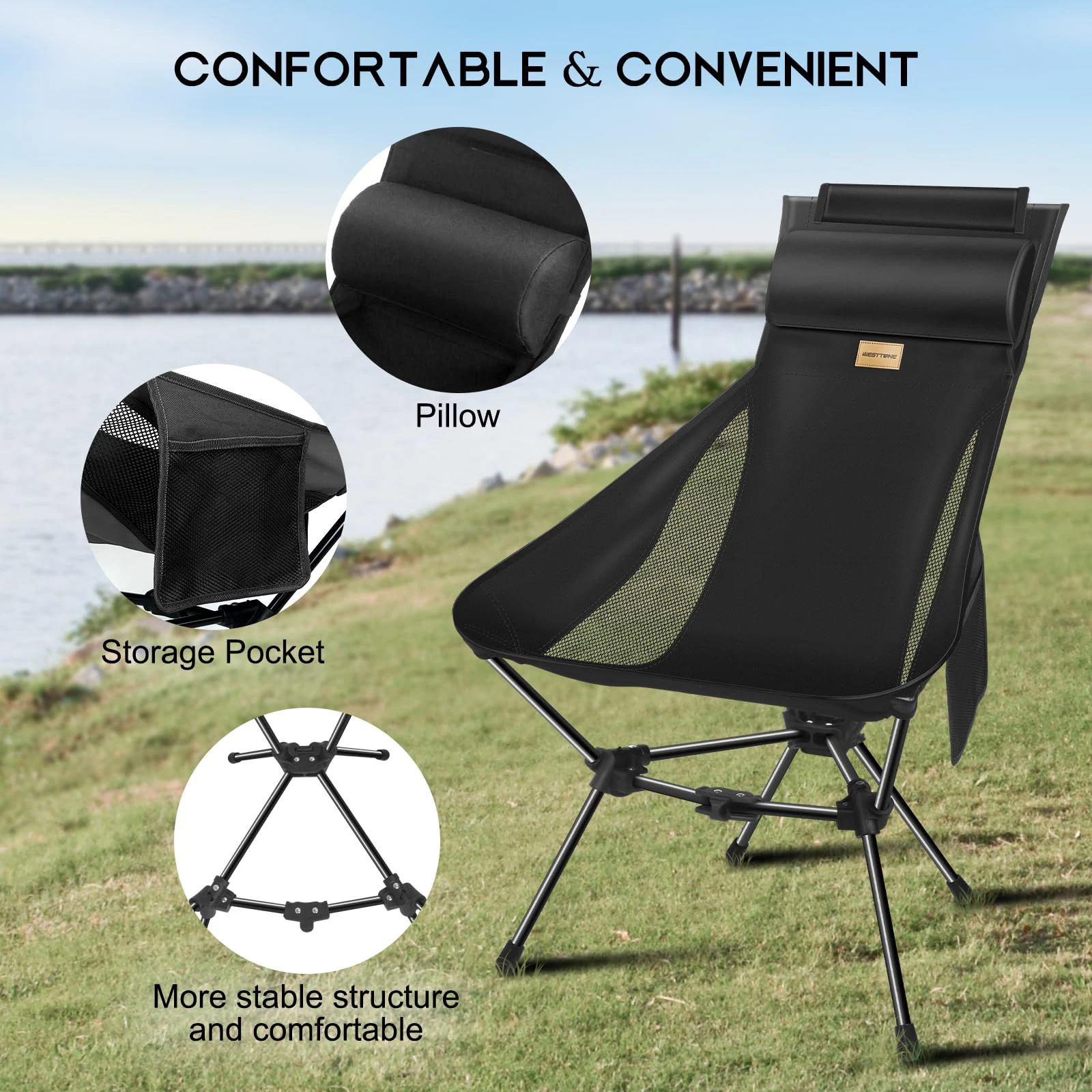 WESTTUNE Camping Chair 2