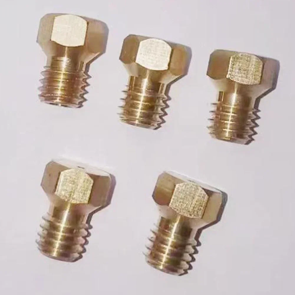 Gas Burner Conversion Kit 5pcs LPG Gas Jet Set Burner Gas Hob LPG Nozzles Propane Injector Domestic And Commercial Stoves