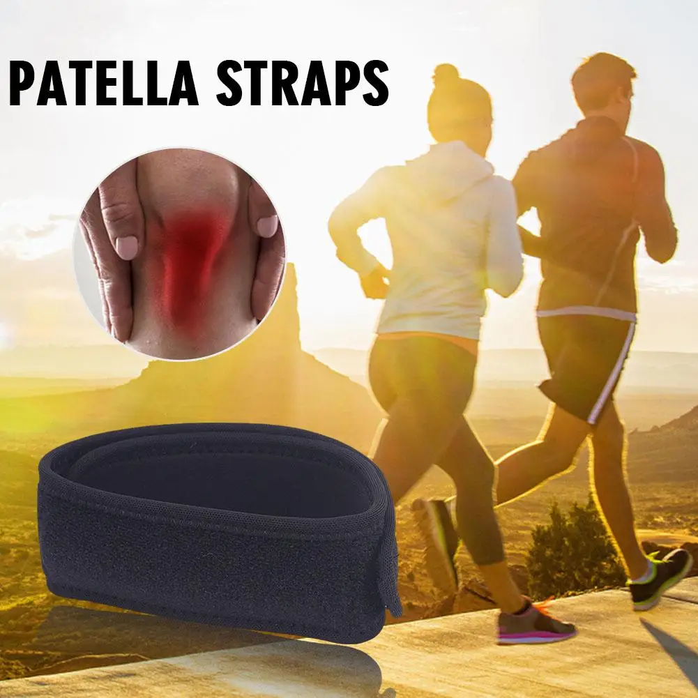 

Patella Straps Adjustable Pain Relief Knee Brace Support for Running Cycling Basketball Kneepads Protector Sports Accessori H9W6