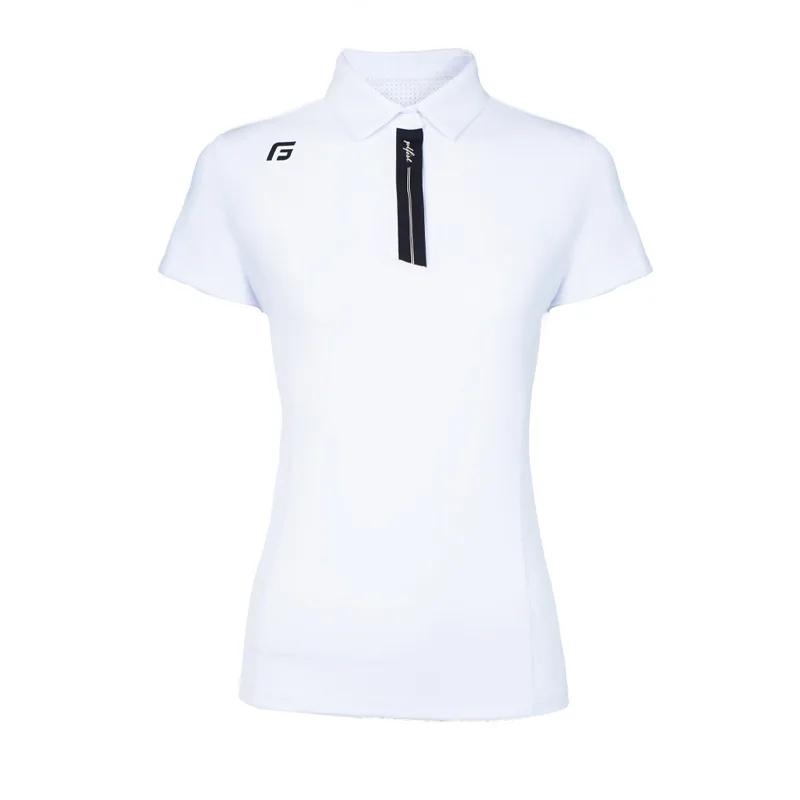 Golf Women's High Quality Summer Short Sleeve Breathable Fashion Casual Tops Golf Tennis Badminton Polo Shirt Stretch tops