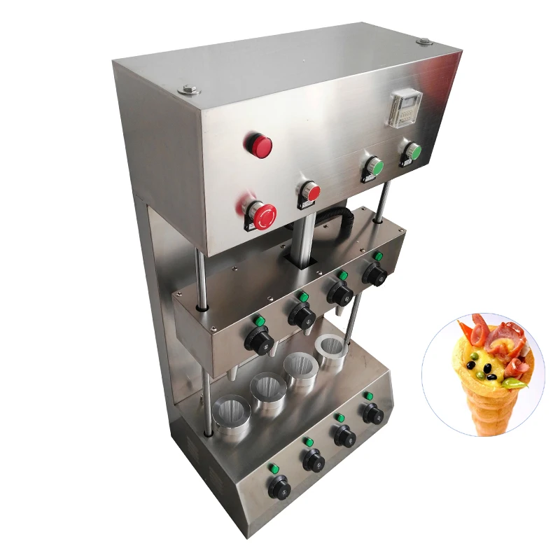 Pizza Cone Machine Commercial Pizza Cone Making Machine Pizza Egg Cone Moulding Machine