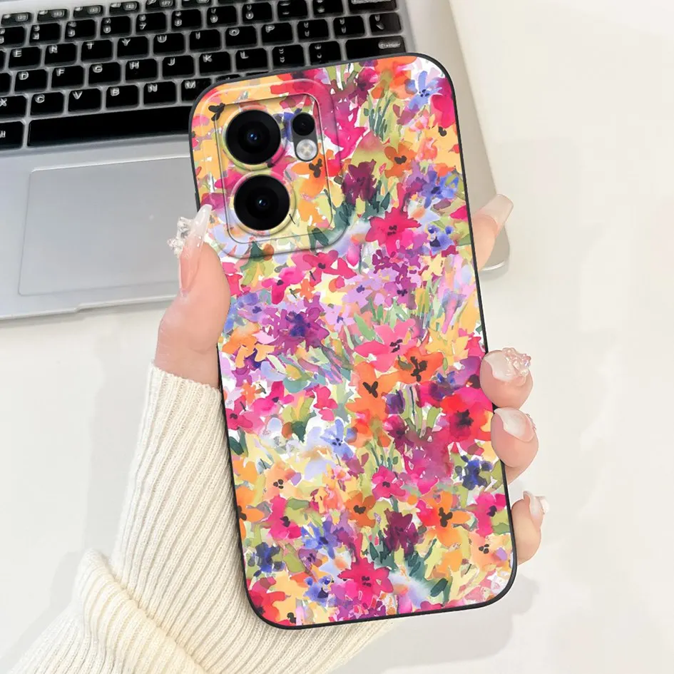 Fashion Sunset Girls Astronaut Soft Silicone Phone Cover