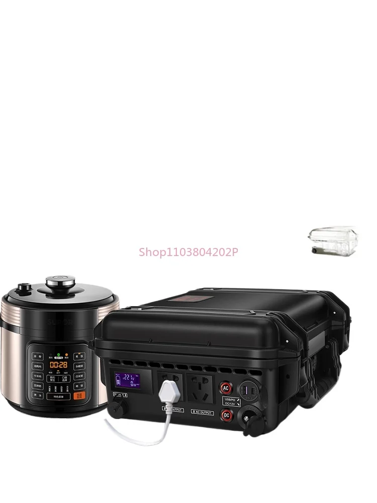 

Внешний Мобильный блок питания 220 В, портативный автомобильный блок питания 2000 Вт, высокомощный аккумулятор большой емкости, быстрая зарядка