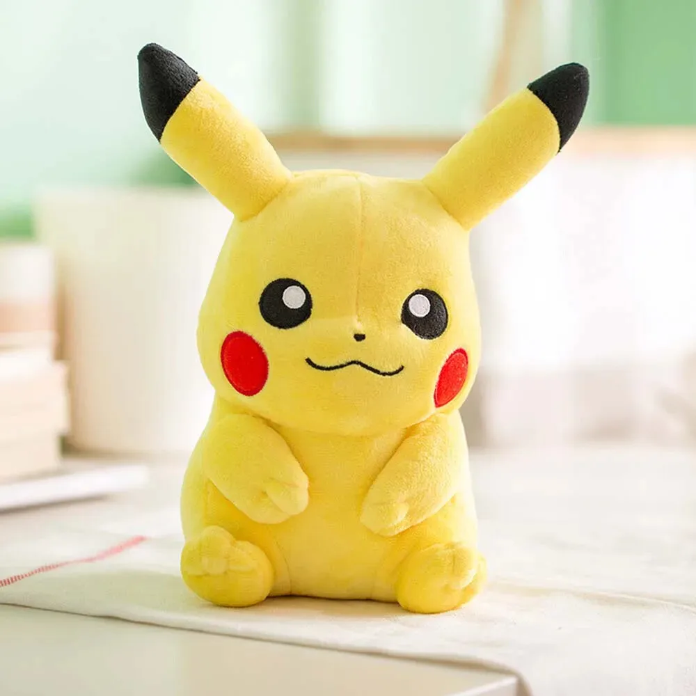 25cm Pokemon Plush Stuffed Toys Kawaii Pikachu Squirtle Turtle Charmander Jigglypuff Bulbasaur Psyduck Pokémon Anime Kids Gift