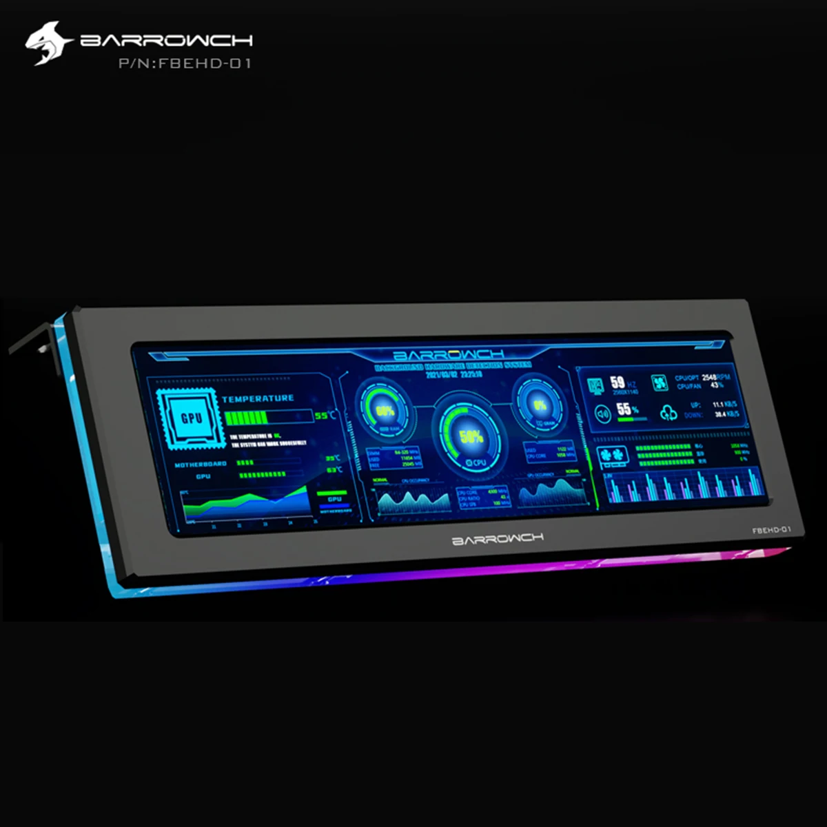 barrowch external lcd display fbehd-01 factory