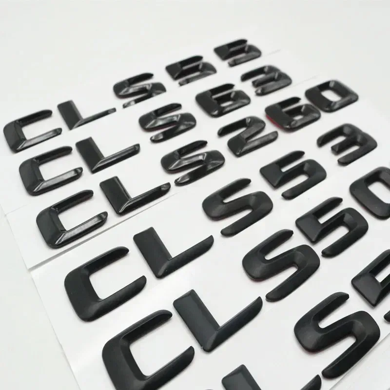 메르세데스-벤츠 CLS 클래스 C218 C219 C257 CLS53 CLS55 CLS63 CLS350 CLS450 CLS500 CLS550 엠블럼 리어 스티커 액세서리