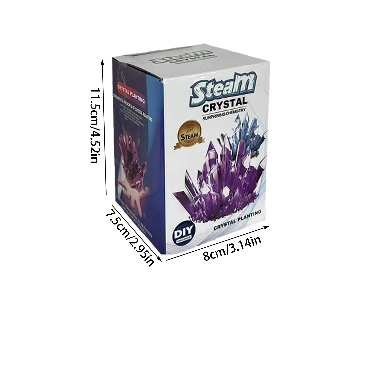 Crystal Growing Science Kit for Fun Parent-Child Chemistry Exploration
