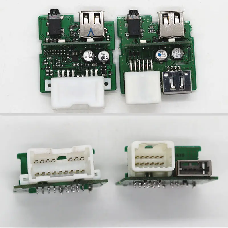 961102 S000 Jack Assy Aux & Usb Per Hyundai Accent Solaris Elantra Ix35 Sportage Lettore Usb Ipod Aux Port Adapter Assy96110 96190