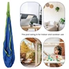 Light Up Kids Pod Swing Seat,Therapeutic Sensory Swing,Hug Ceiling Snuggle Swing, Adjustable Fabric Hammock 3