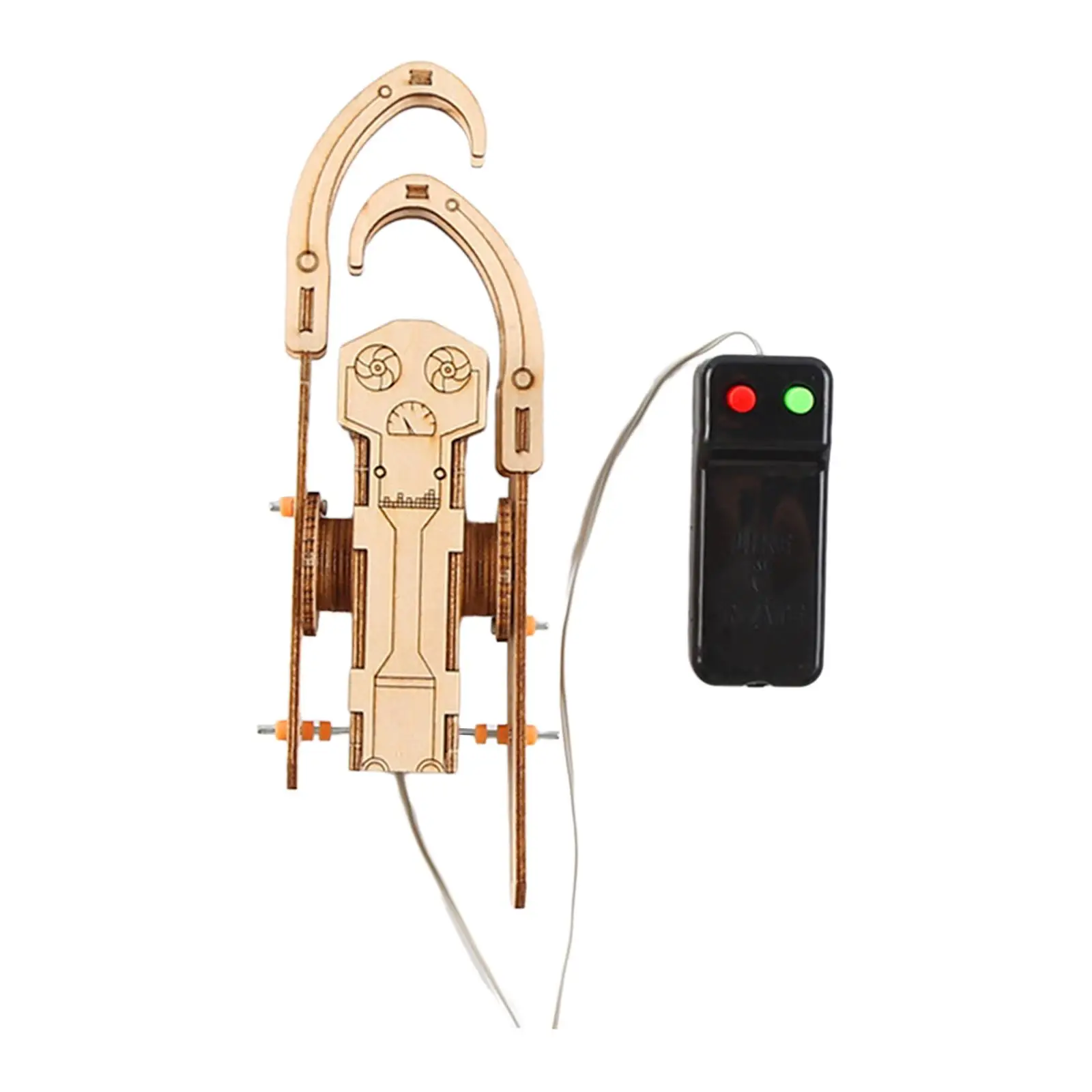 

Деревянная игрушка для детей Stem Robot Project, веревка для скалолазания, 3D Diy и школьный проект Stem, Обучающие проекты