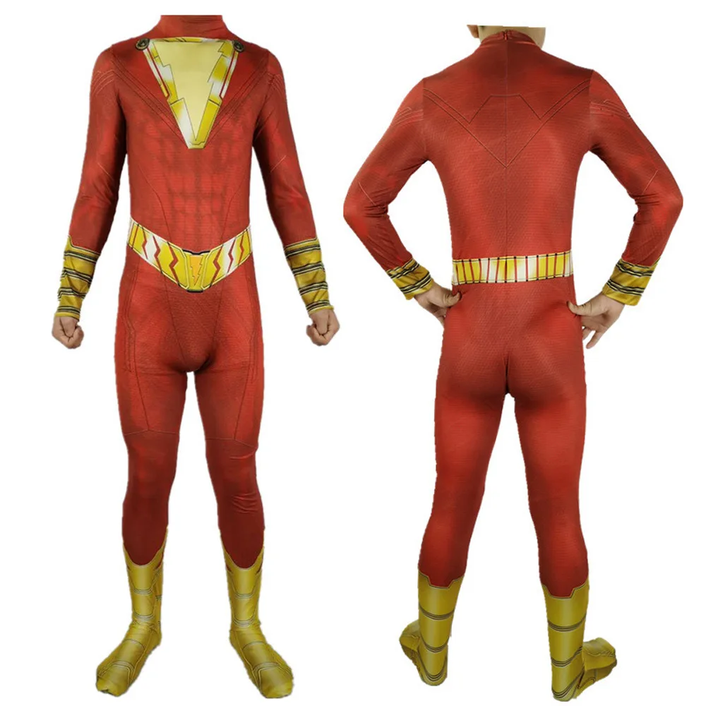 Kids Superhero Cosplay Costumes Jumpsuit For Halloween