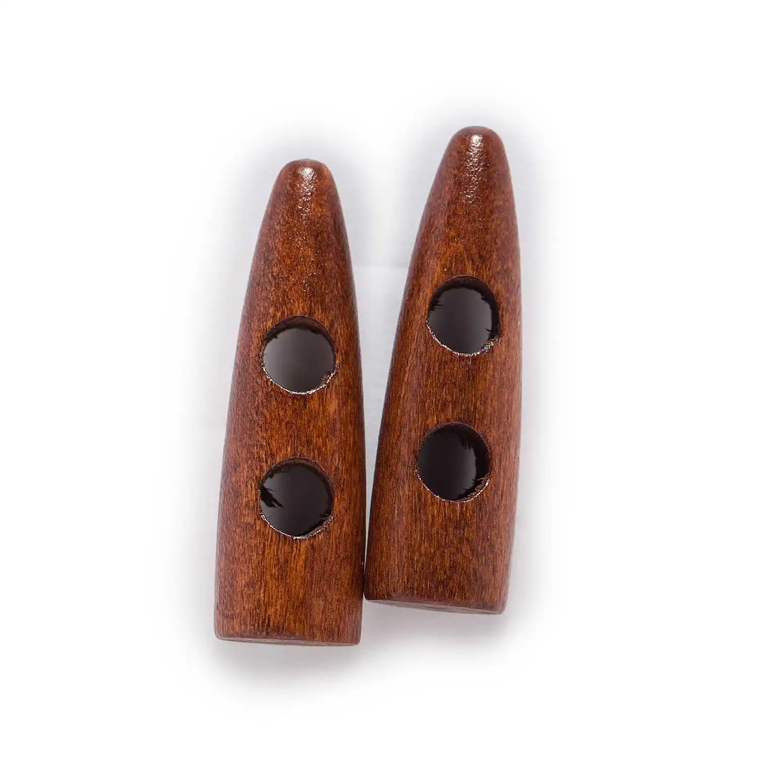 BOTTONI A LEVETTA IN RESINA A FORMA DI CORNO, LUSSO E STILE - 33mm, NERO E BIANCO, PER ABITI E CRAFTS