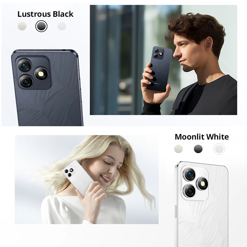 Ulefone Note 18 Ultra 5G Smartphone 12GB RAM(6+6) 256GB ROM 6.78" NFC 50MP MTK Dimensity 720 Android 6