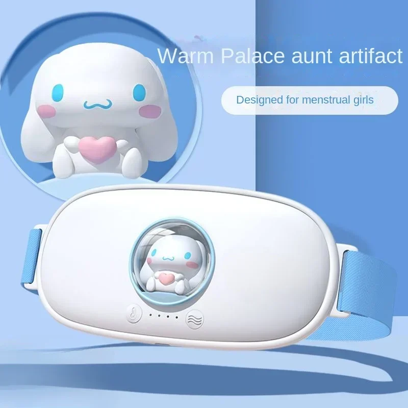 

New Hello kitty Kuromi Cinnamoroll anime cartoon menstrual heating belt creative kawaii heating massager gift for girlfriend