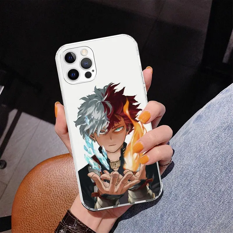 My Hero Todoroki Shoto Themed Phone Case - Gift Print Cover