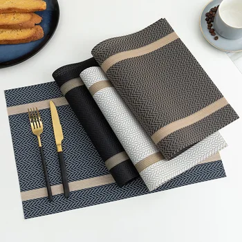Dining mat waterproof and oil resistant Japanese style insulation mat Dining table mat Restaurant coffee shop Western food mat