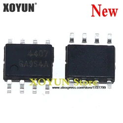 10 unids/lote 100% nuevo AO4407 4407 AO4407A 4407A MOSFET SOP-8