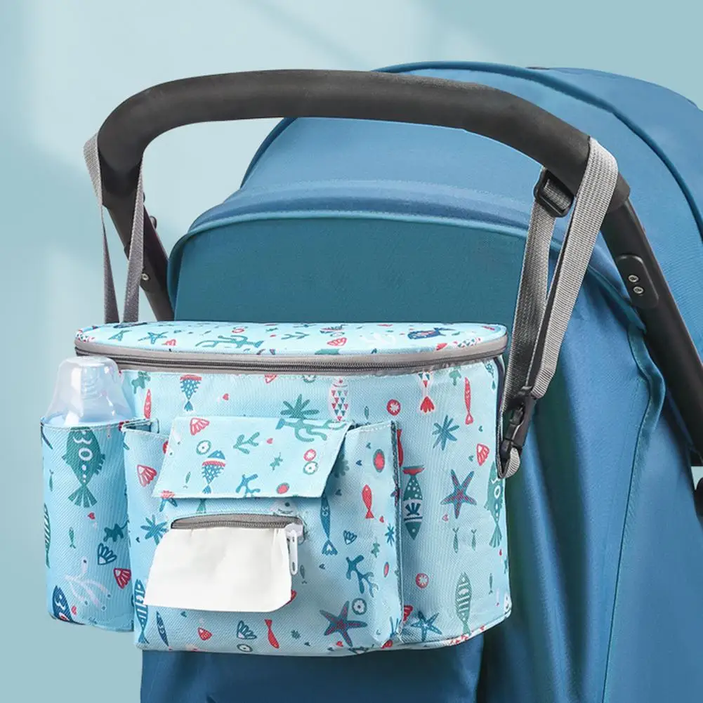 Baby Stroller diaper bags Pushchair pram Accessories sac a langer bebe nappy  bag nursing Pocket auto organizer storage basket - AliExpress