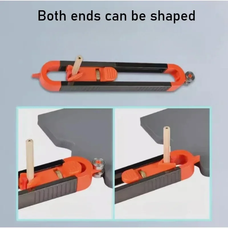 Carpentry Angle Protractor Woodworking Precision Measurement Tools for Woodworking Contours Meter Measuring Convenient Gadgets