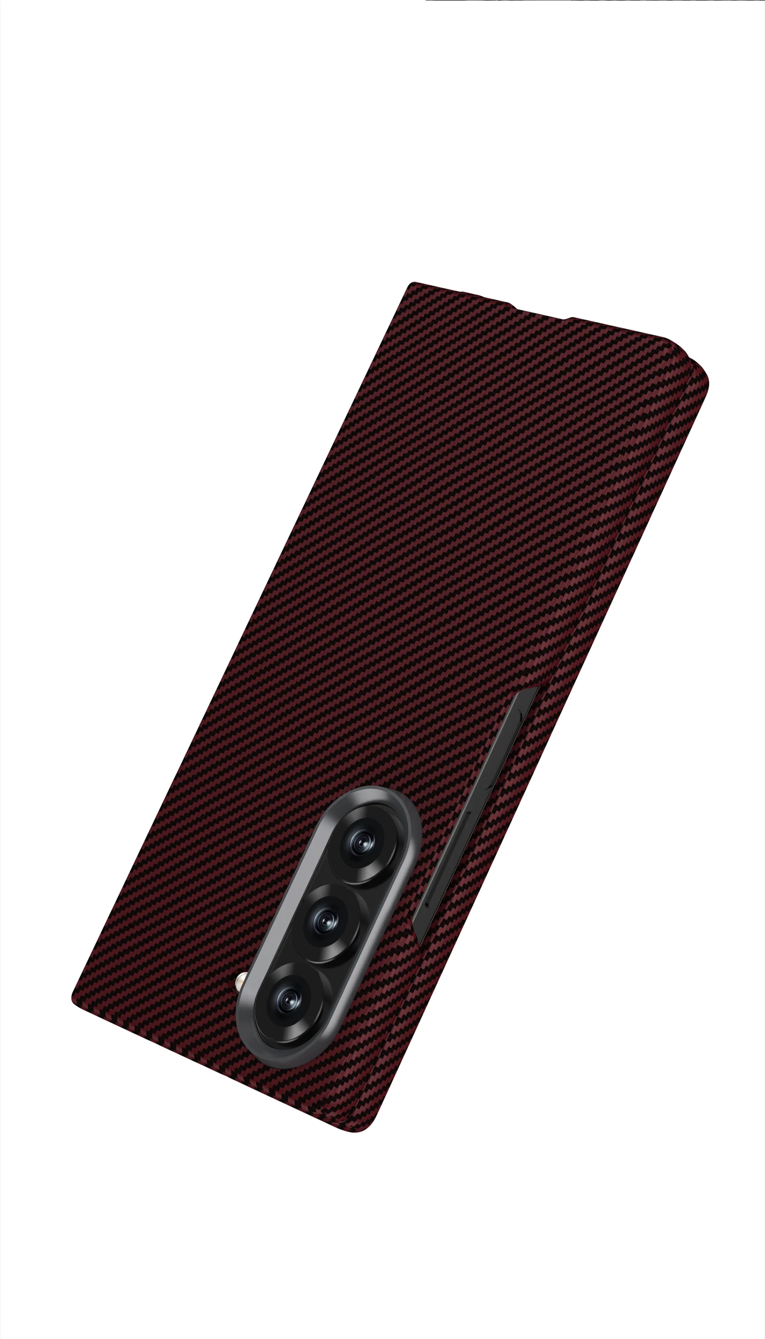 Ultra-thin Carbon Fiber Texture Case For Samsung Galaxy Z Fold 6 Screen Glass Pr