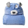 Giraffe Bear Shaped Baby Hooded Bathrobe Soft Infant Newborn Bath Towel Blanket 3
