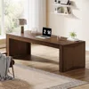 79-Inch Extra Long Desk, Two Person Desk Double Desk for Home Office, Wooden Long Computer Desk, Writing Table Study Desk for O 3
