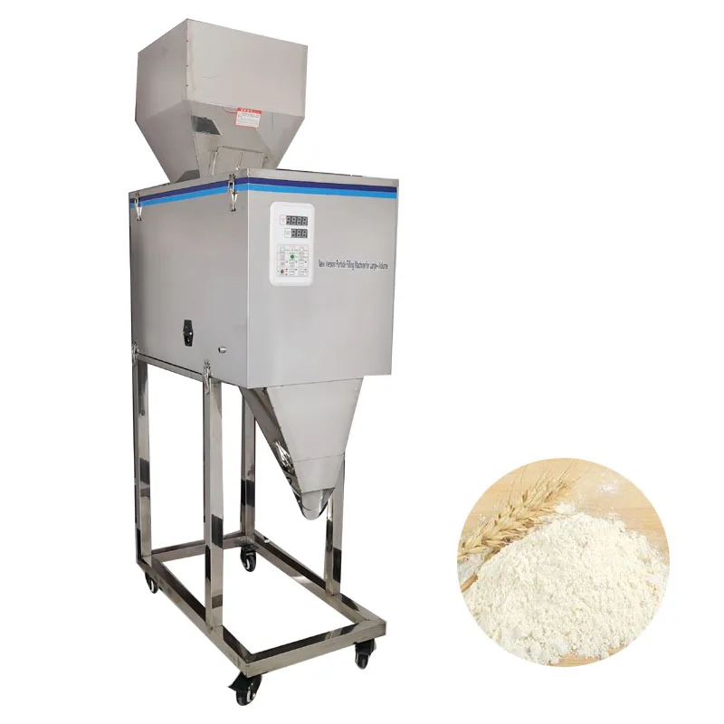 

Automatic Food Weighing Packing Machine Powder Granular Tea Hardware Materials Filling Machine