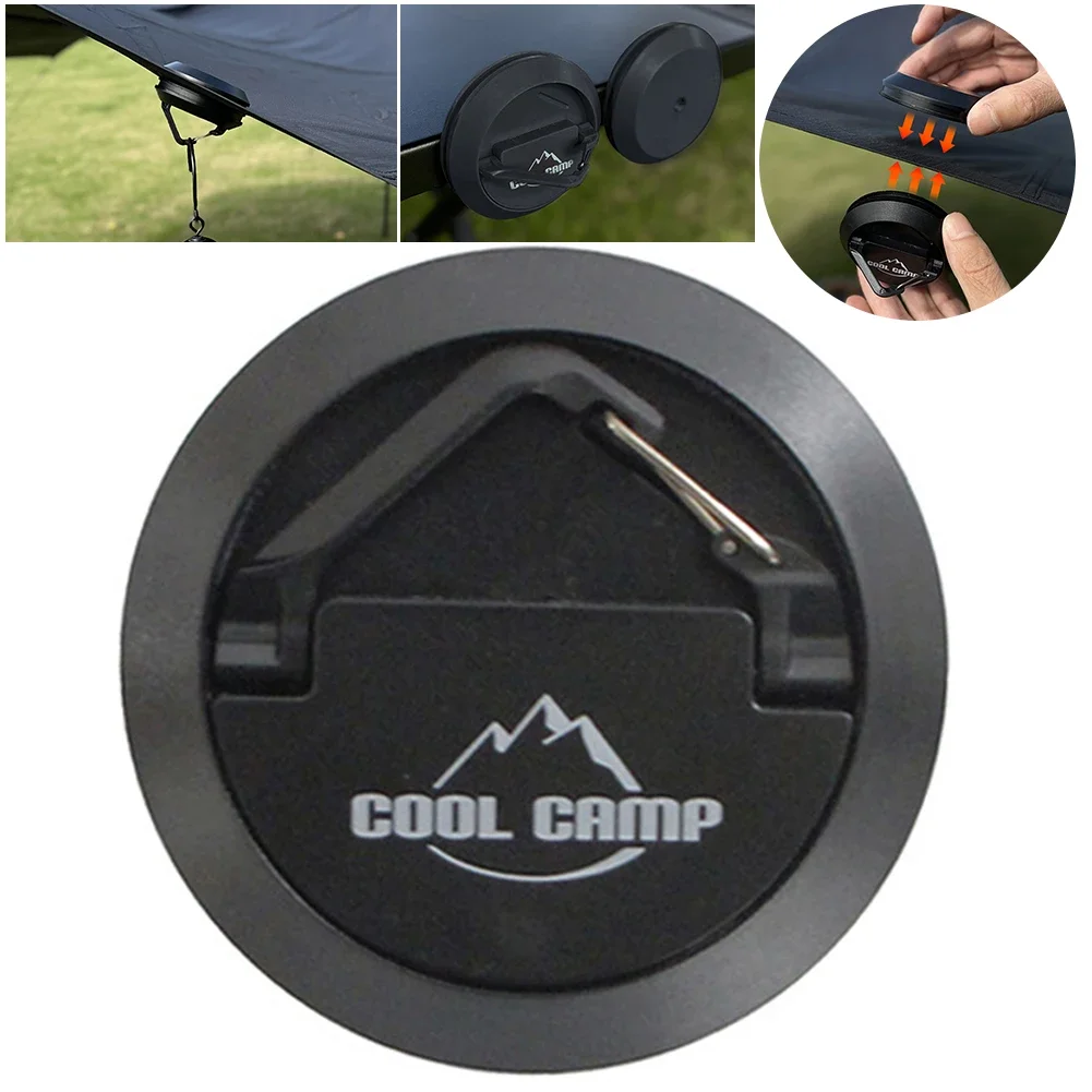 Portable Heavy Duty Earth Magnet Hook for Camping and Outdoor Use
