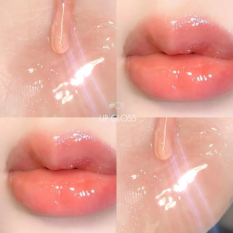 Radiant Translucent Lip Gloss with Long-Lasting Shine