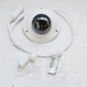 H.265 5MP 4MP Telecamera di sorveglianza IP POE Obiettivo interno da 1,7 mm Telecamera di rete MINI Dome di sicurezza da 180 gradi con visione notturna IR