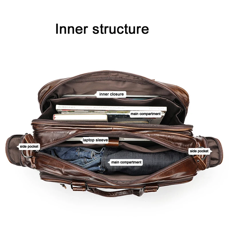 Luxury Genuine Leather Travel Bag Men Luggage Duffel Bag Big Weekend Bags Tote Big Weekend Overnight Bags Carry on Messenger