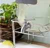 Outdoor glass beverage maker 2 packs, hanging chalkboard and stainless steel faucet, for lemonade, tea, cold water 5