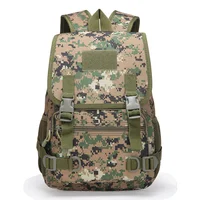 20L mini backpack suitable for outdoor camping and hiking, equipped with multiple compartments and pockets 2