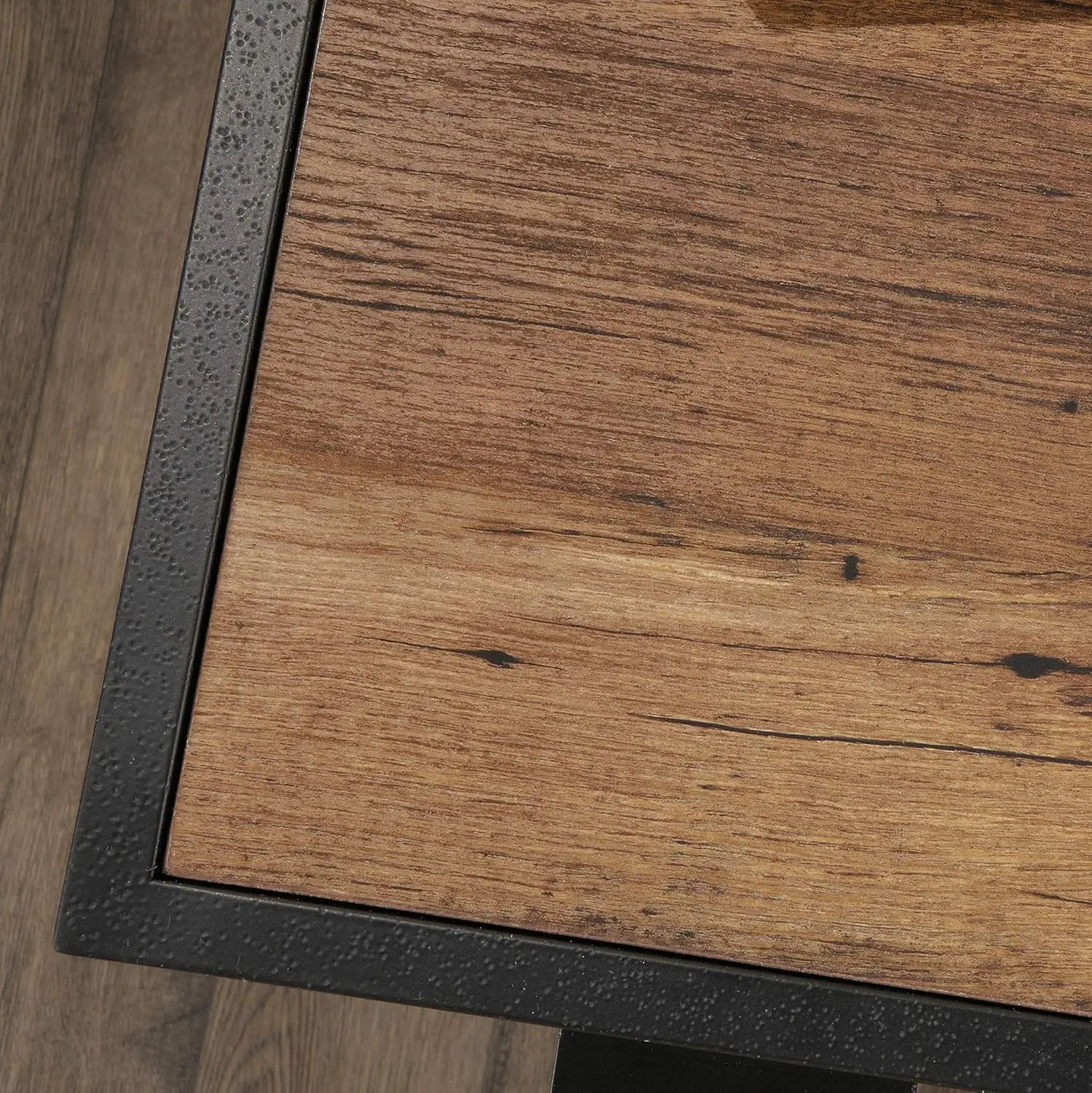Boulevard Caf&eacute; L-Shaped Desk, Vintage Oak finish