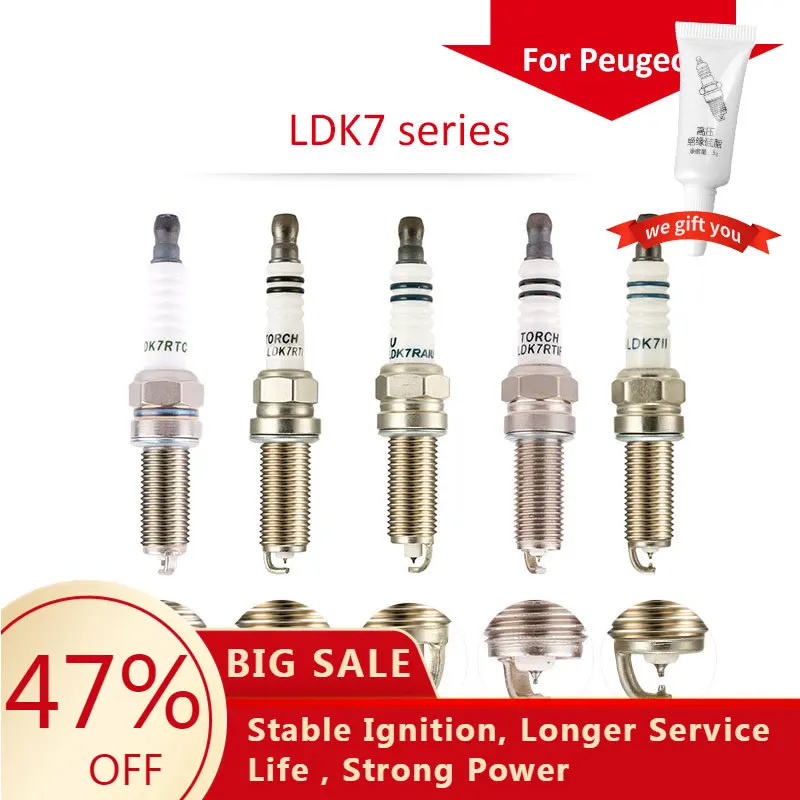 

4 упаковки/6 упаковок, Свеча зажигания YR7ME/оригинальный фонарь/IXUH22/RER8YC/LDK7II
