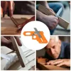 Woodworking edge strip trimming knife artifact edge Chamfering Fillet Scraper Board Deburring Rounded Arc Manual Planer tool 4