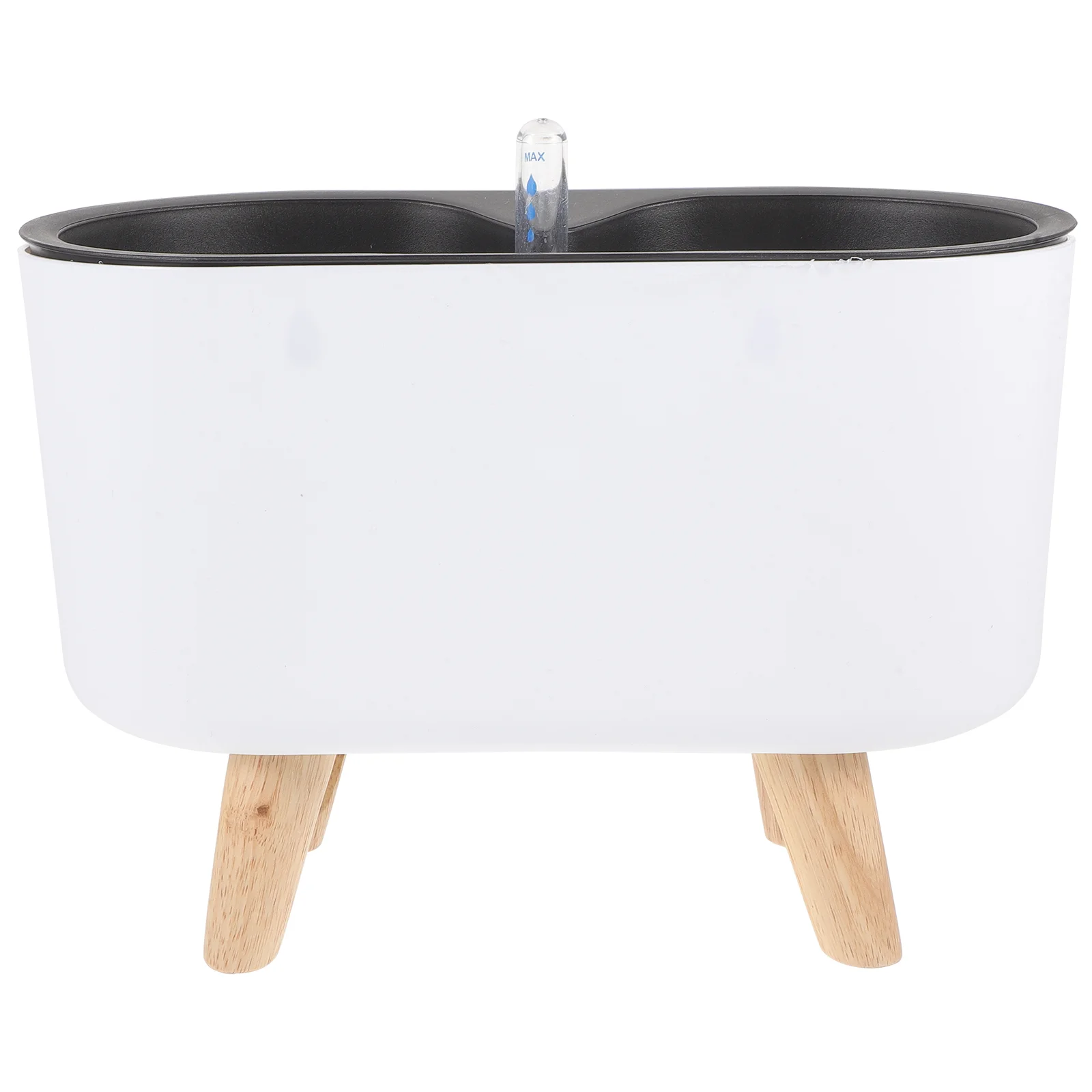 

Pots for Plants Creative Lazy Smart Flowerpot Self Watering Planter Container Planters White Plastic Office